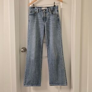 Aritzia Denim Forum Farrah Lo Rise Wide 25